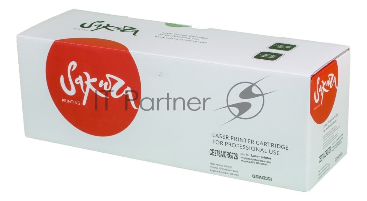 Картридж Sakura SACE278A/CRG728 Black