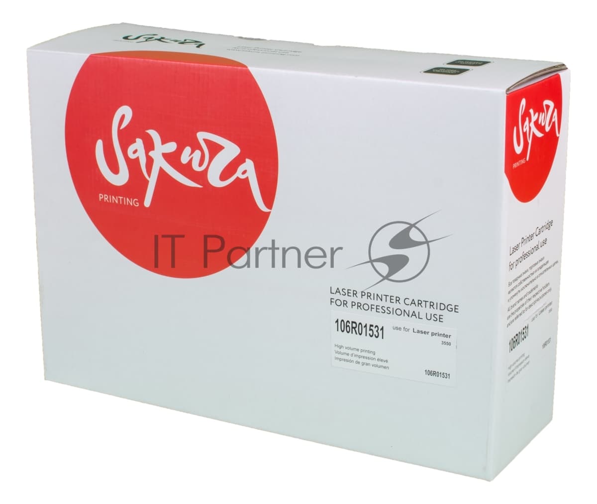 Картридж лазерный Sakura 106R01531 для Xerox WC 3550, черный, 11000 к.