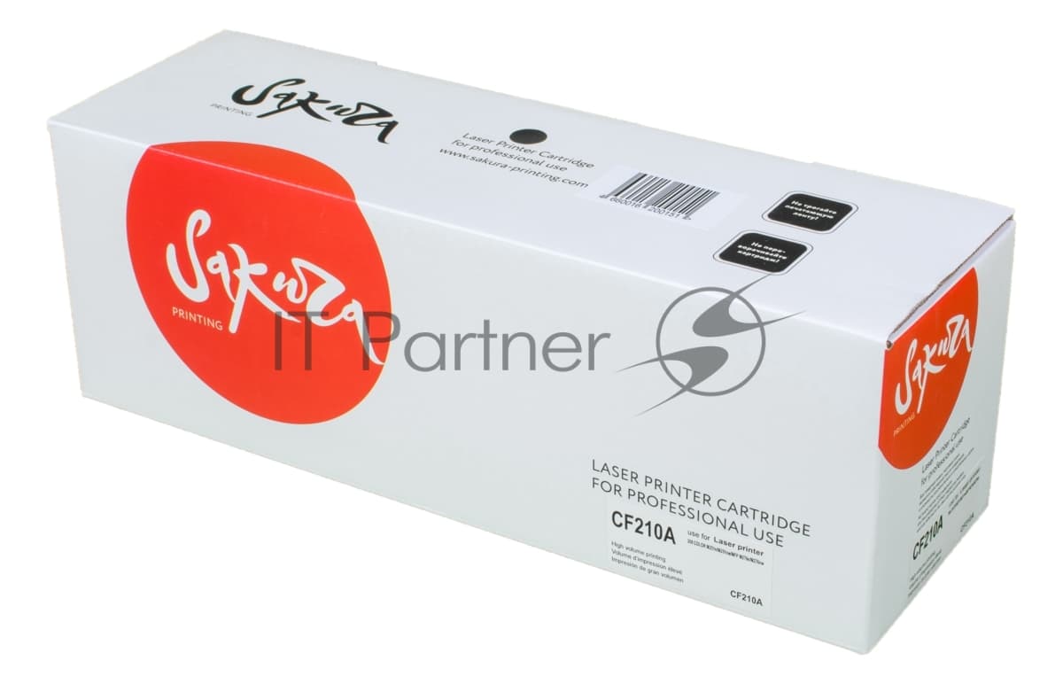 Картридж лазерный Sakura CF210A для HP LJ Pro M251/M276, черный, 1600 к.