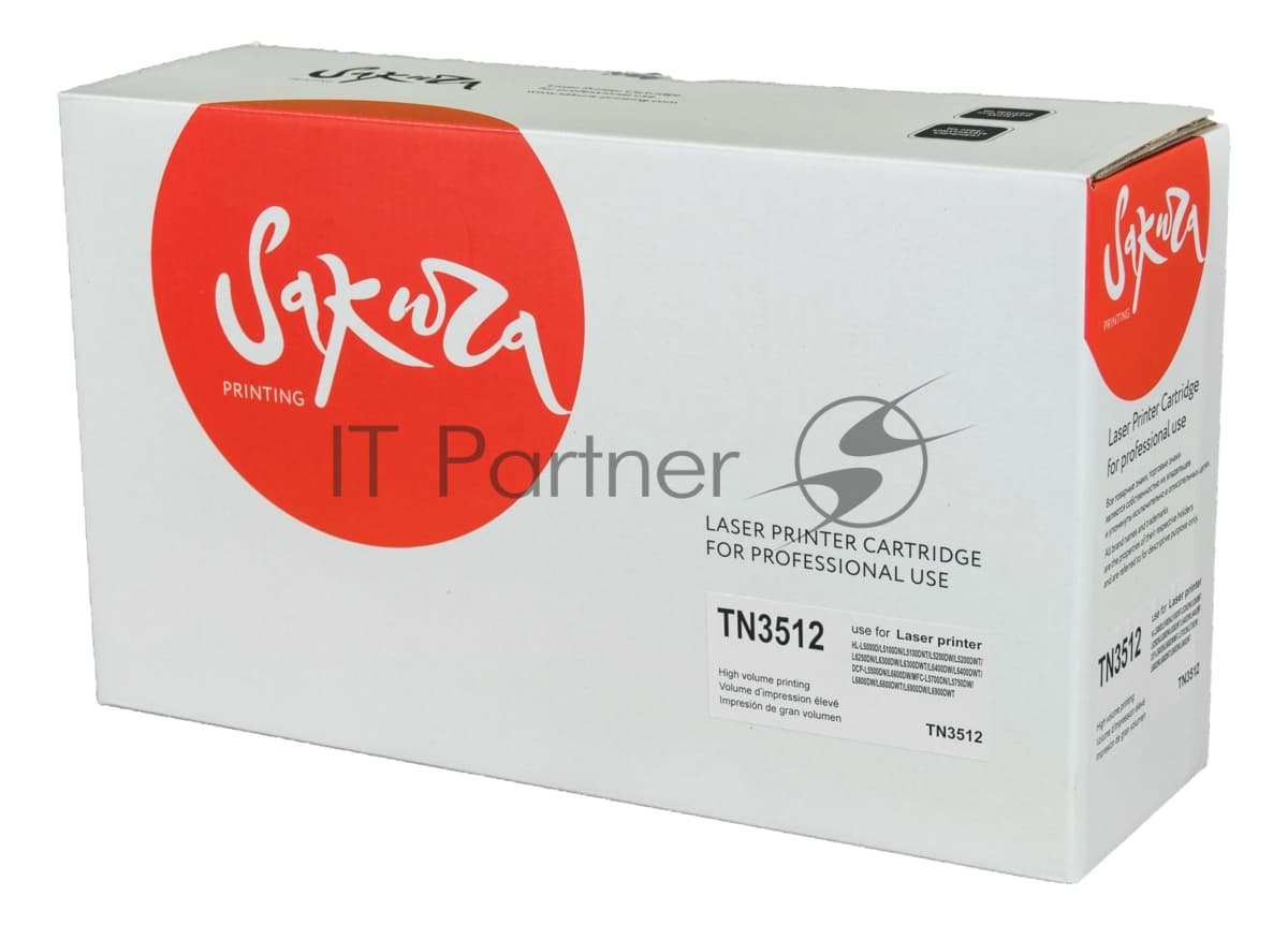 Картридж Sakura SATN3512 Black