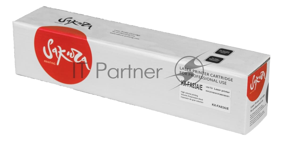 Картридж Sakura KXFA83A/E для Panasonic KX-FL51, KX-FL511,KX-FL513,KX-FL541,KX-FLM663 черный, 2500 к.