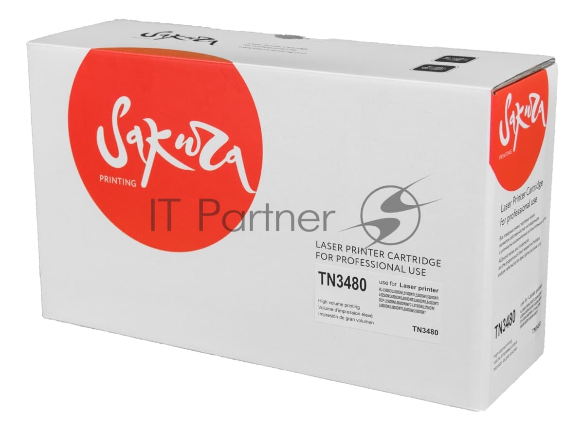 Картридж Sakura SATN3480 Black
