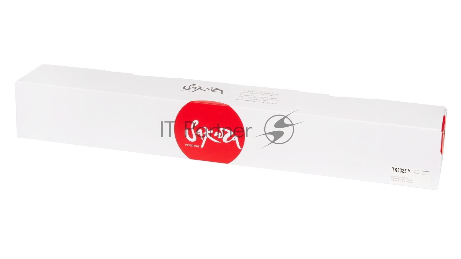 Картридж Sakura TK8325Y для Kyocera Mita TASKalfa 2551ci, желтый, 12 000 к.