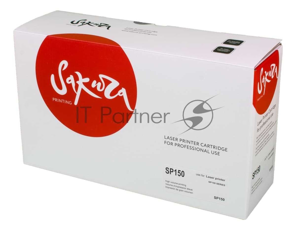 Картридж Sakura SP150HE для Ricoh SP 150/150SU SP150LE, черный, 1500 к.