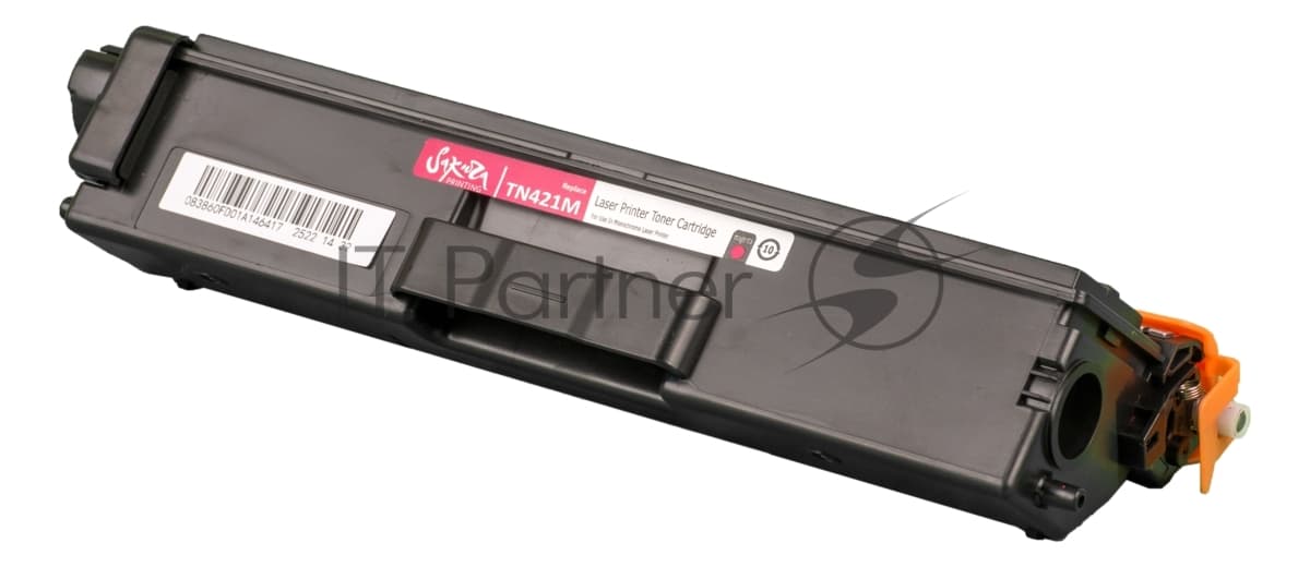 Картридж лазерный Sakura TN421M для Brother HL-8260DCW, DCP-8410, MFC-8690, пурпурный, 1 800к.