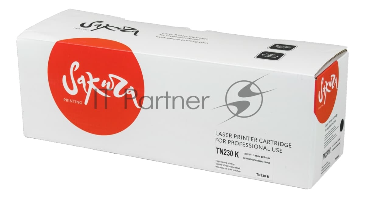 Картридж лазерный Sakura TN230BK для Brother DCP-9010CN, HL-3040CN/3070CW, MFC-9010/9120CN/9320CW, черный, 2200 к.
