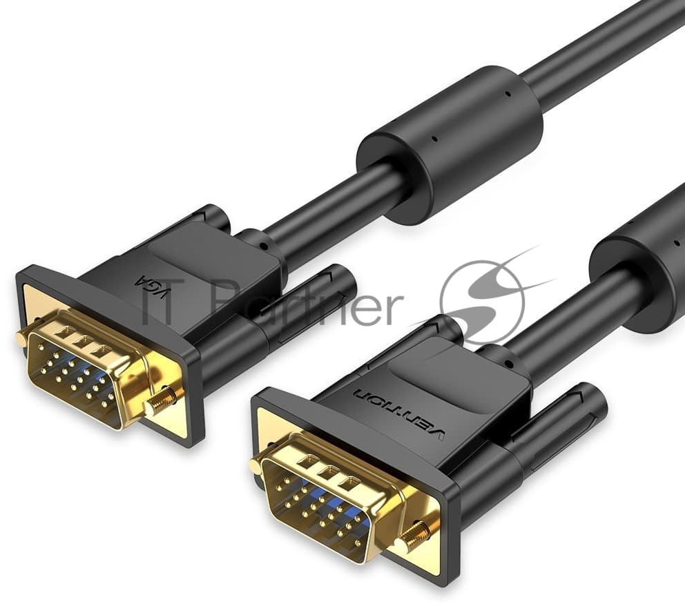 Vention <DAEBH> Кабель монитор - SVGA card (15M -15M) 2м 2 фильтра