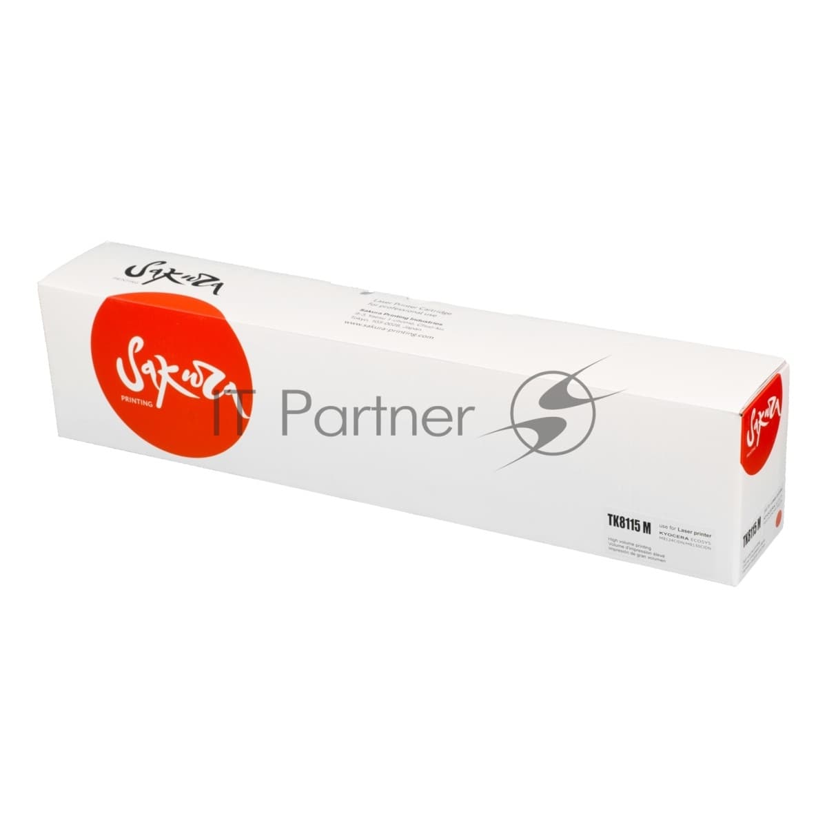 Картридж Sakura TK8115M для Kyocera Mita ECOSYS M8124cidn/M8130cidn, пурпурный, 6 000 к.
