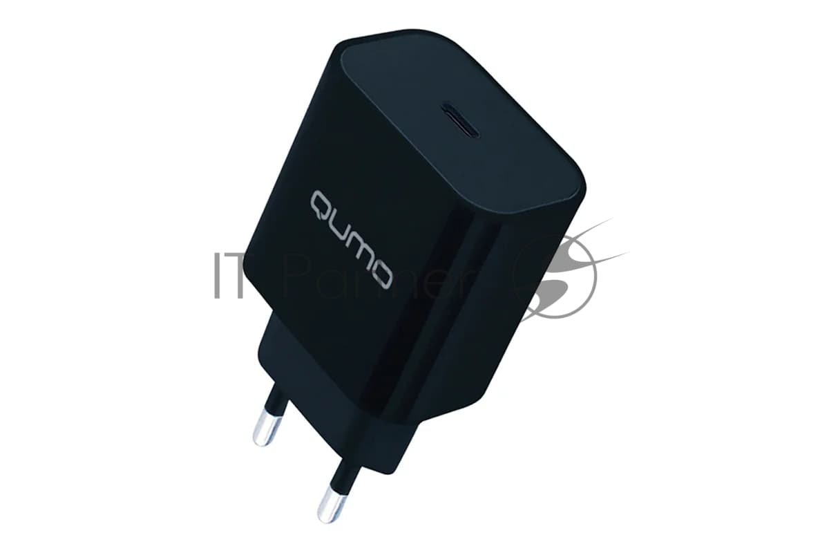 Сетевое зарядное устройство Qumo Energy light (Charger 0050) PD 20W, 1USB Type-C, черный