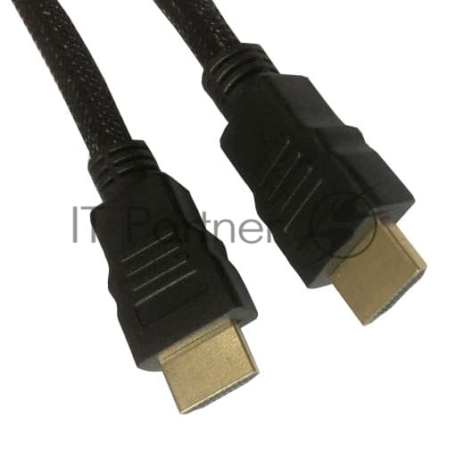 Кабель аудио-видео Buro HDMI (m)/HDMI (m) 10м. феррит.кольца позолоч.конт. черный (HDMI-V1.4-10MC)