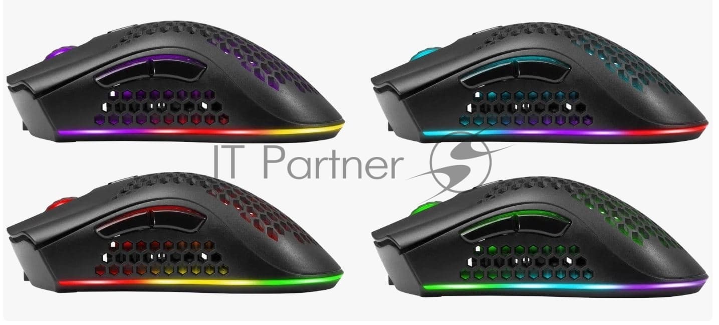 Defender Игровая мышь беспроводная Warlock GM-709L RGB,8кнопок,2400dpi