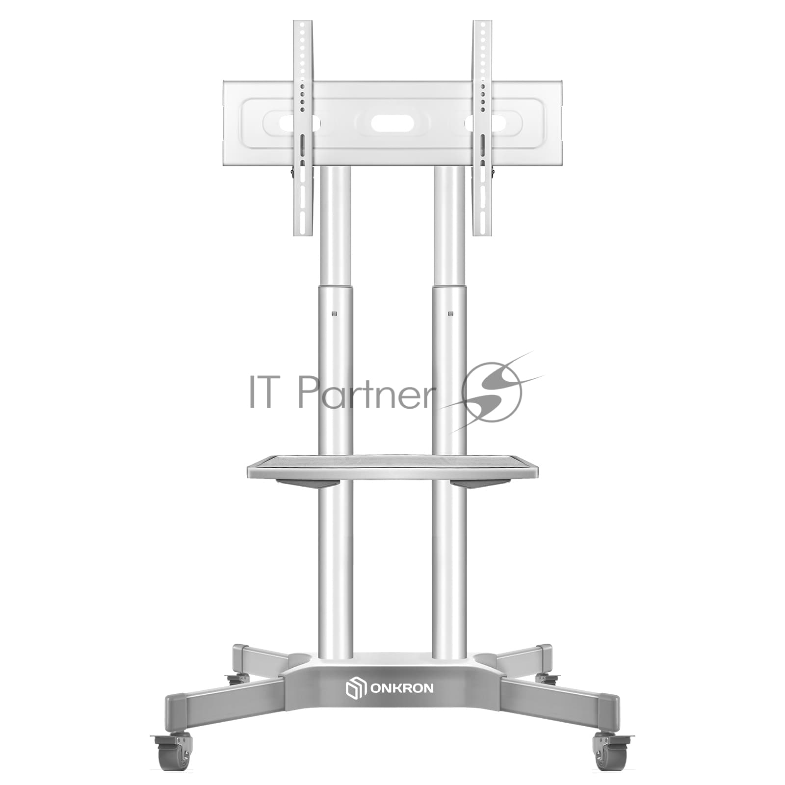 Стойка для телевизора Onkron TS1351 белый 32"-65" макс.45.5кг напольный мобильный