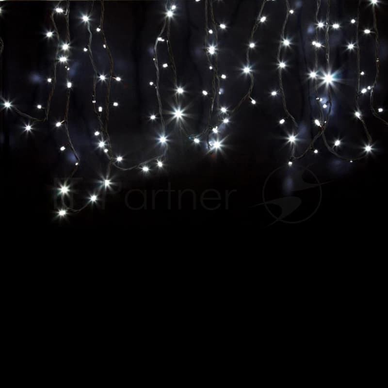 Гирлянда Neon-night "Дюраплей LED" 20 м, 200 LED, черный каучук, свечение белое