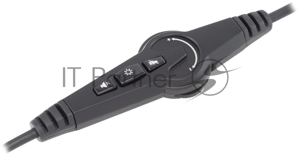Гарнитура Oklick HS-L810G чёрный, проводная, USB, подсветка