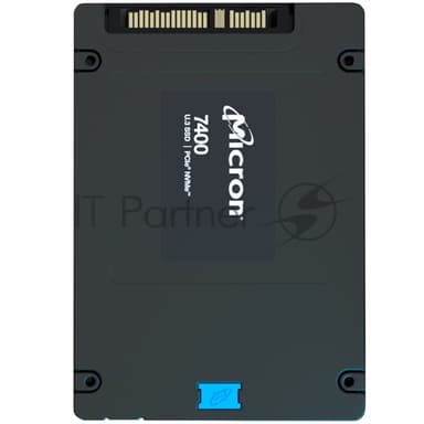 Накопитель SSD Micron 7400 PRO, 1920Gb, SSD, U.3, NVMe, PCIe 4.0 x4, 3D TLC, R/W 6500/2200MB/s, IOPs 430 000/95 000, 3500TBW, DWPD 1 (5 лет)