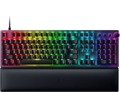 Клавиатура проводная игровая Razer Huntsman V2 (Purple Switch) - Russian Layout Gaming Keyboard