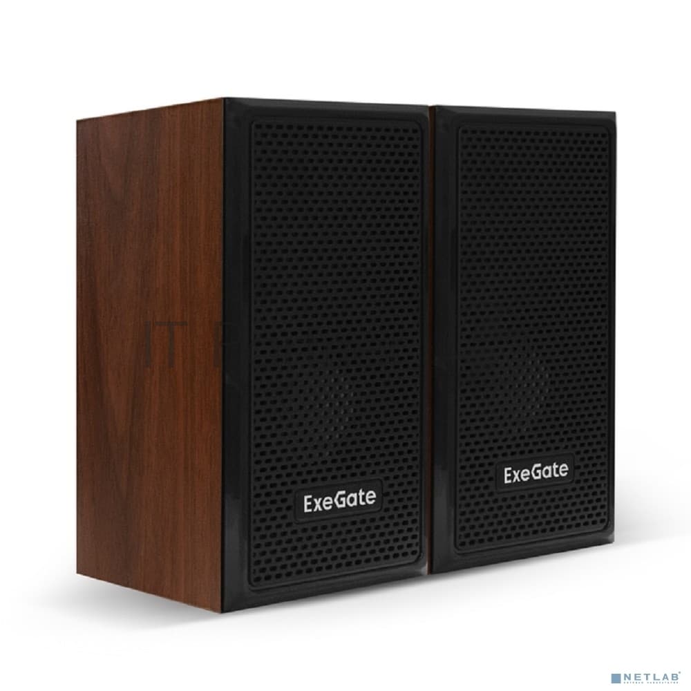 Акустическая система 2.0 ExeGate EX287058RUS Tango 312 (питание USB, 2х3Вт (6 Вт RMS), 80-20000Гц, светлое дерево)