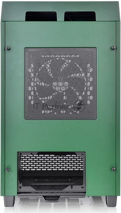 Корпус Thermaltake The Tower 100 Racing зеленый без БП miniITX 1x120mm 3x140mm 2xUSB3.0 audio bott PSU