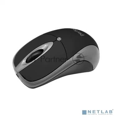 Мышь проводная Perfeo ORION черный/серый, 1000 dpi, USB, кнопки - 3