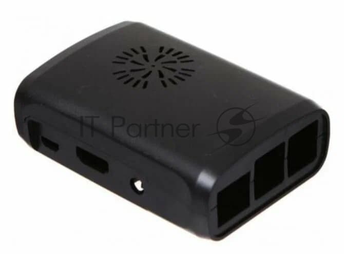 Корпус Qumo,Plastic, Raspberry Pi 3, черный (RS045)