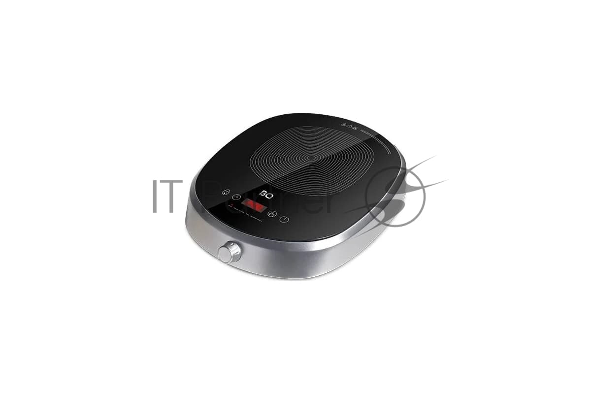 Плита настольная индукционная BQ HP121SS Grey Мощность 2400 Вт, Шаг переключения мощности 100 Вт, 24 режима нагрева
