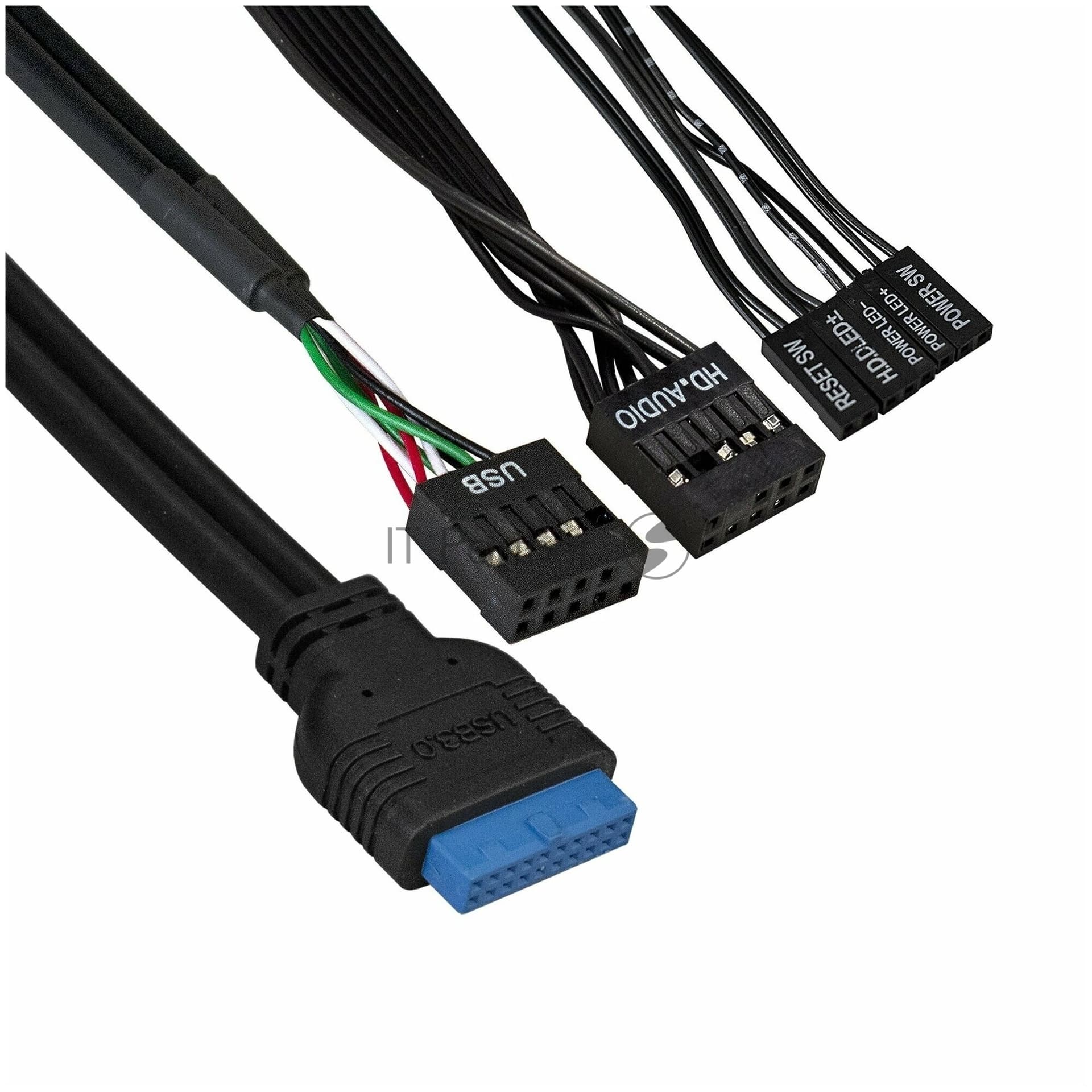 Компьютерный корпус Minitower ExeGate BAA-105U2-01-AAA350 (mATX, БП AAA350 с вент. 8см, 2*USB+2*USB 3.0, аудио, черный)