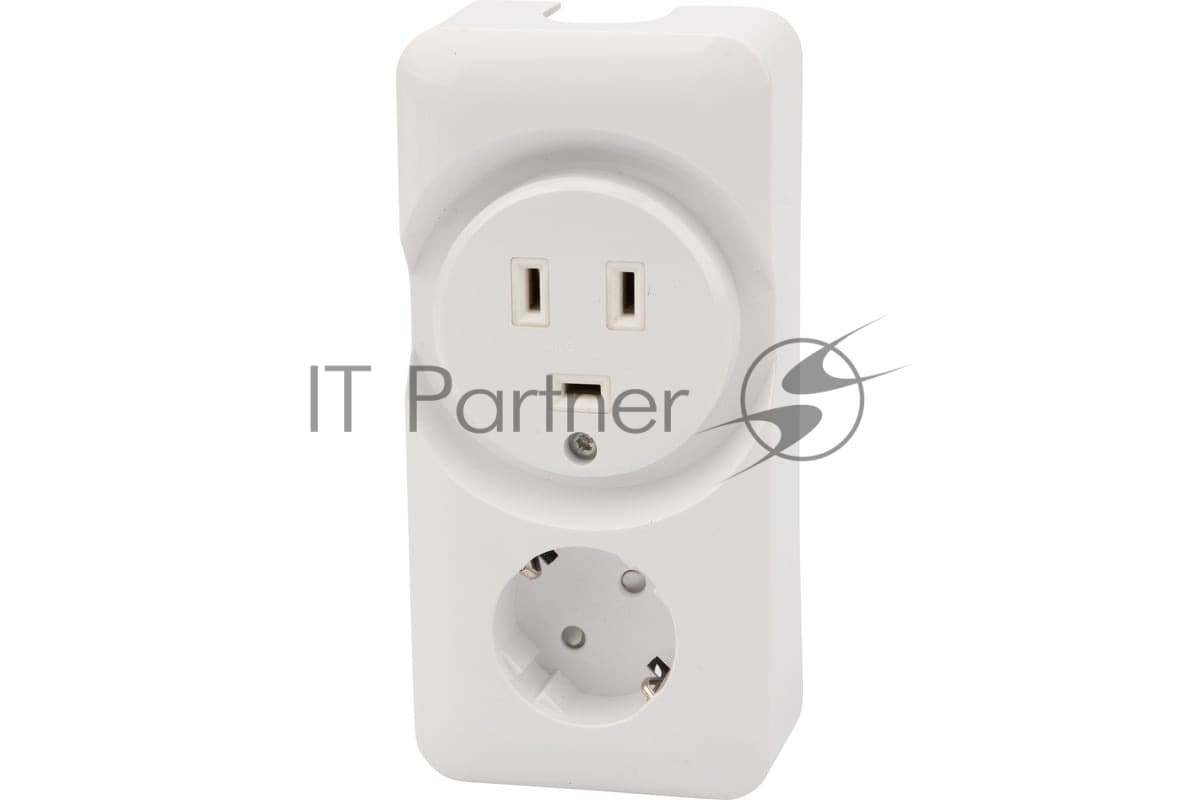 Розетка РШ/Евро Rexant двойная для электрической плиты 32 А/16 A, 250 В, 2Р+РЕ (ОУ) белая