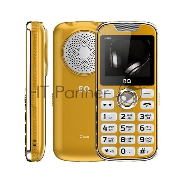 Мобильный телефон BQ 2005 Disco золотистый