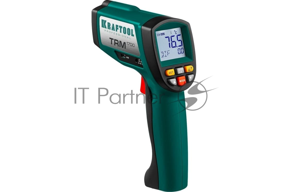 Пирометр Kraftool 45701-1650 зеленый/черный