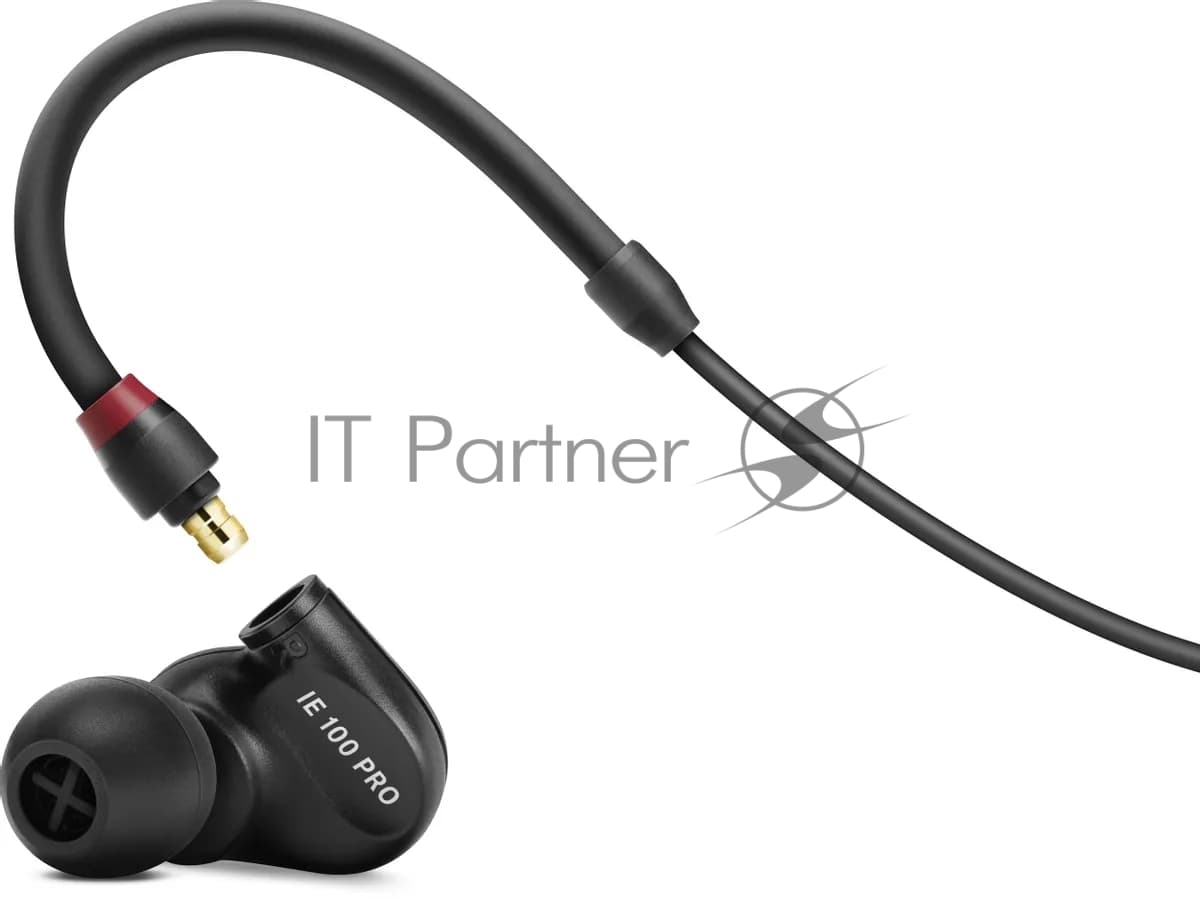 Проводные наушники Sennheiser IE 100 PRO черный, внутриканальные, Jack 3.5 мм
