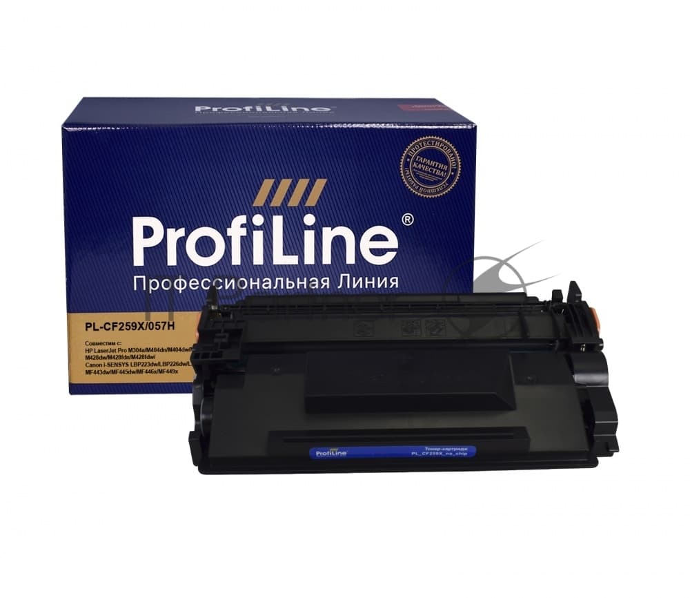Картридж лазерный ProfiLine PL-CF259X/057H (№59X) (БЕЗ ЧИПА) для принтеров HP LaserJet Pro M304a/M404dn/M404dw/M404n/M428dw/M428fdn/M428fdw/Canon i-SENSYS LBP223dw/LBP226dw/LBP228x/MF443dw/MF445dw/MF446x/MF449x 10000 копий
