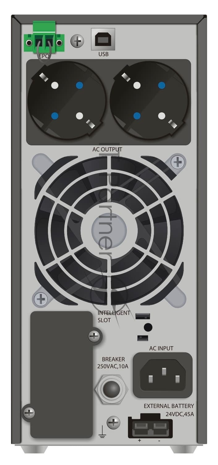 IPPON Innova G2 1000L ИБП 1000ВА/900Вт USB LCD черный
