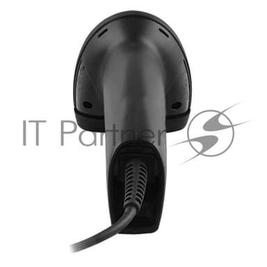 Сканер штрих-кода ручной QW2500 KIT, имидж 2D, 30 скан/сек, USB, черный