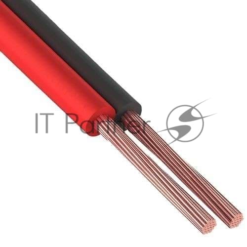 Proconnect 01-6102-6 Кабель акустический, 2х0.35 мм2, красно-черный, 100 м.