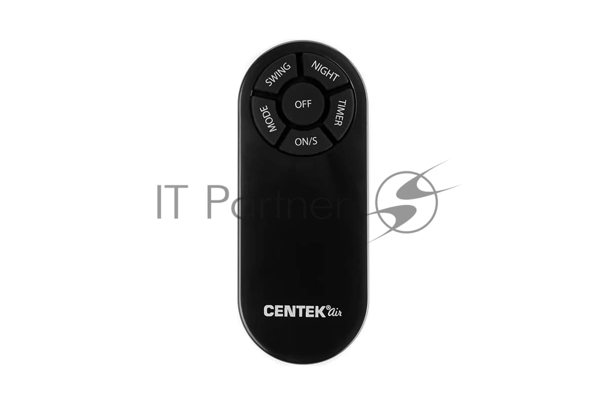 Вентилятор Centek CT-5024 чёрный, напольный, 65 Вт, 4 скорости, 44.5 см