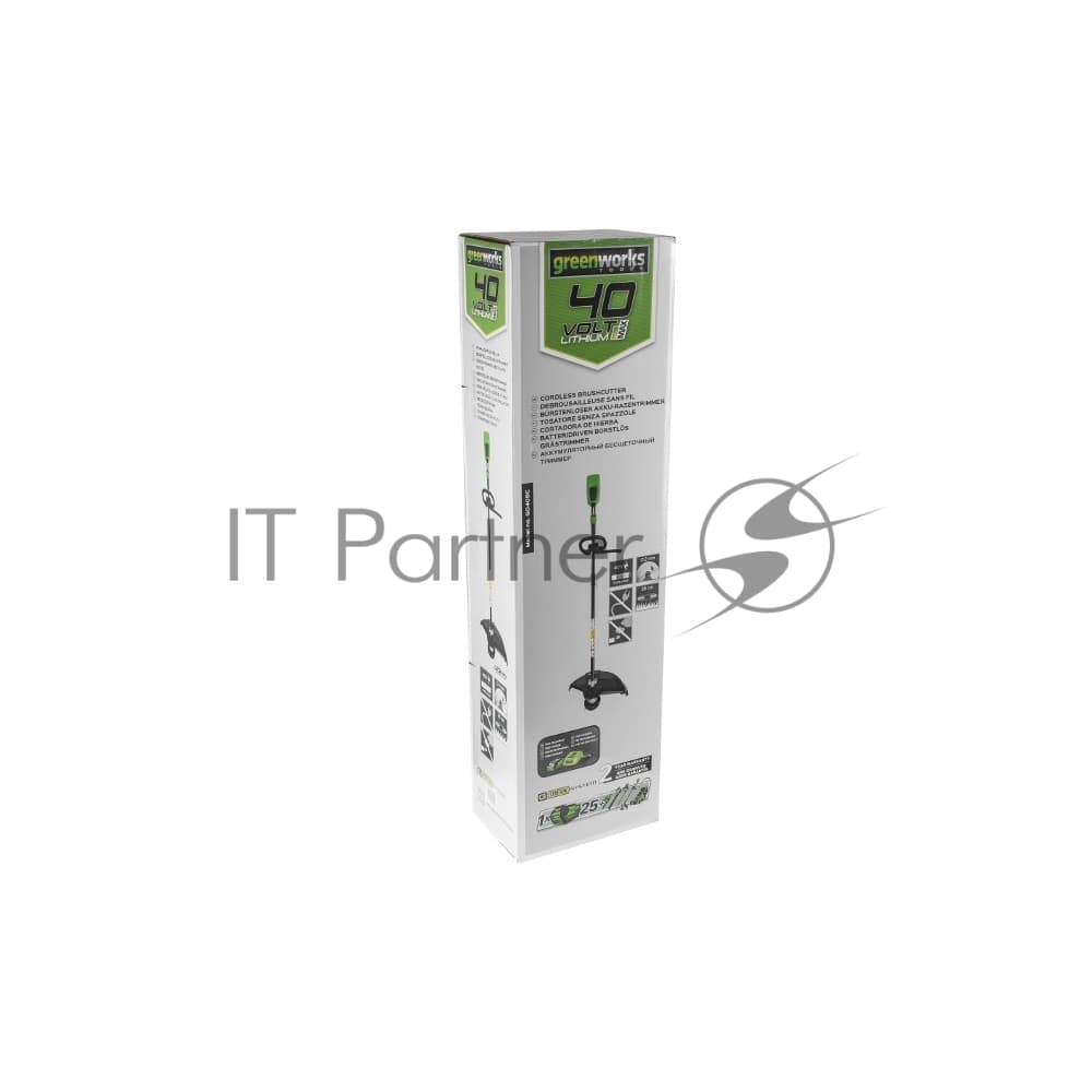 Триммер аккумуляторный GREENWORKS GD40BCK4, 40 В, 4 Ач