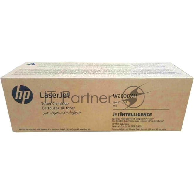 Картридж Cartridge HP 415X для LJ Pro M454/MFP M479/M480f, черный (7 500 стр.) (желтая упаковка)