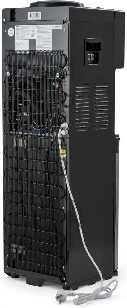 Кулер для воды Hotfrost V400BS, верхняя загрузка, нагрев 90 °С, охлаждение 10 °С, серебристый/черный