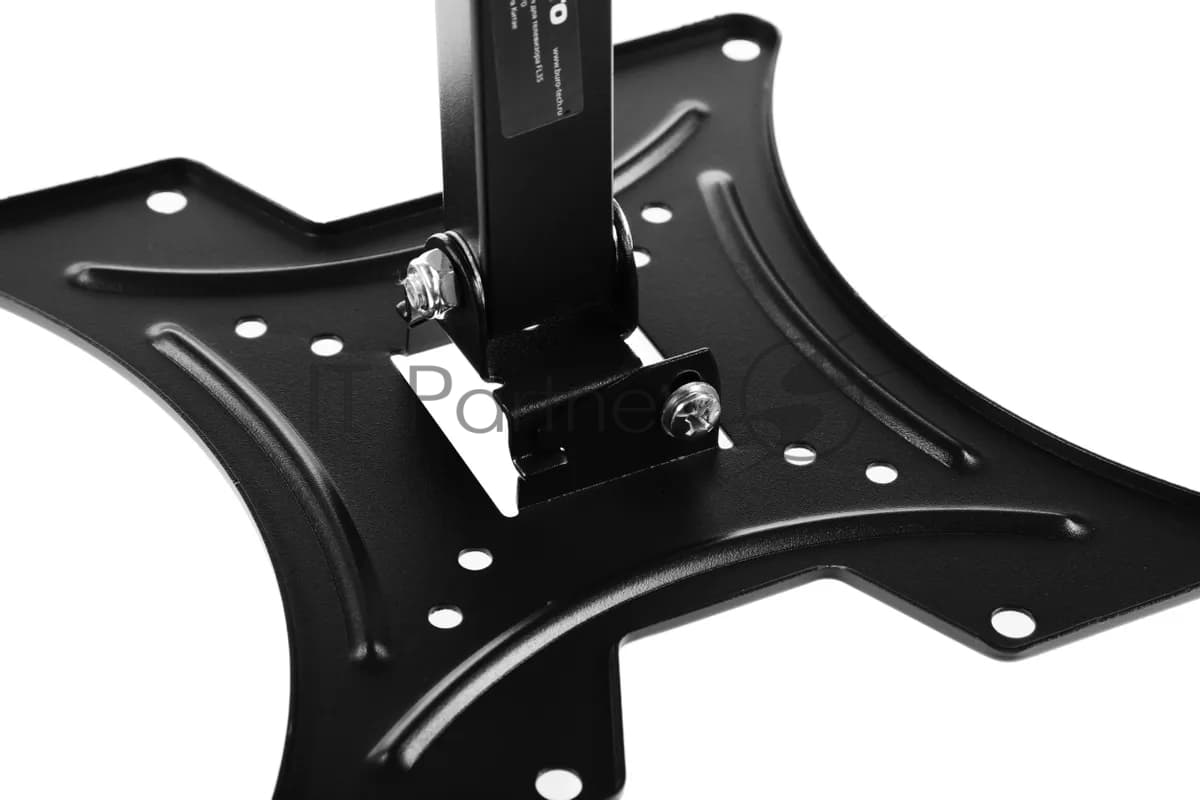 Кронштейн для телевизора Buro FL3S черный, 20"-48" макс. 15 кг, настенный, поворотно-выдвижной и наклонный