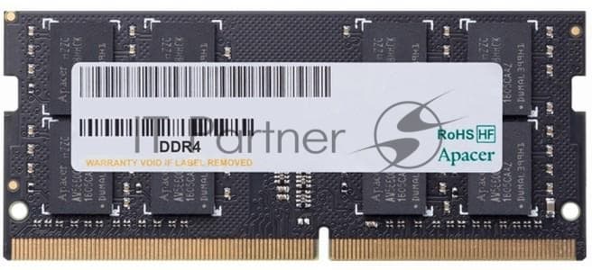 Модуль памяти Apacer ES.32G21.PSI 32GB DDR4 3200 SO DIMM Non-ECC, CL22, 1.2V, 2048x8, RTL