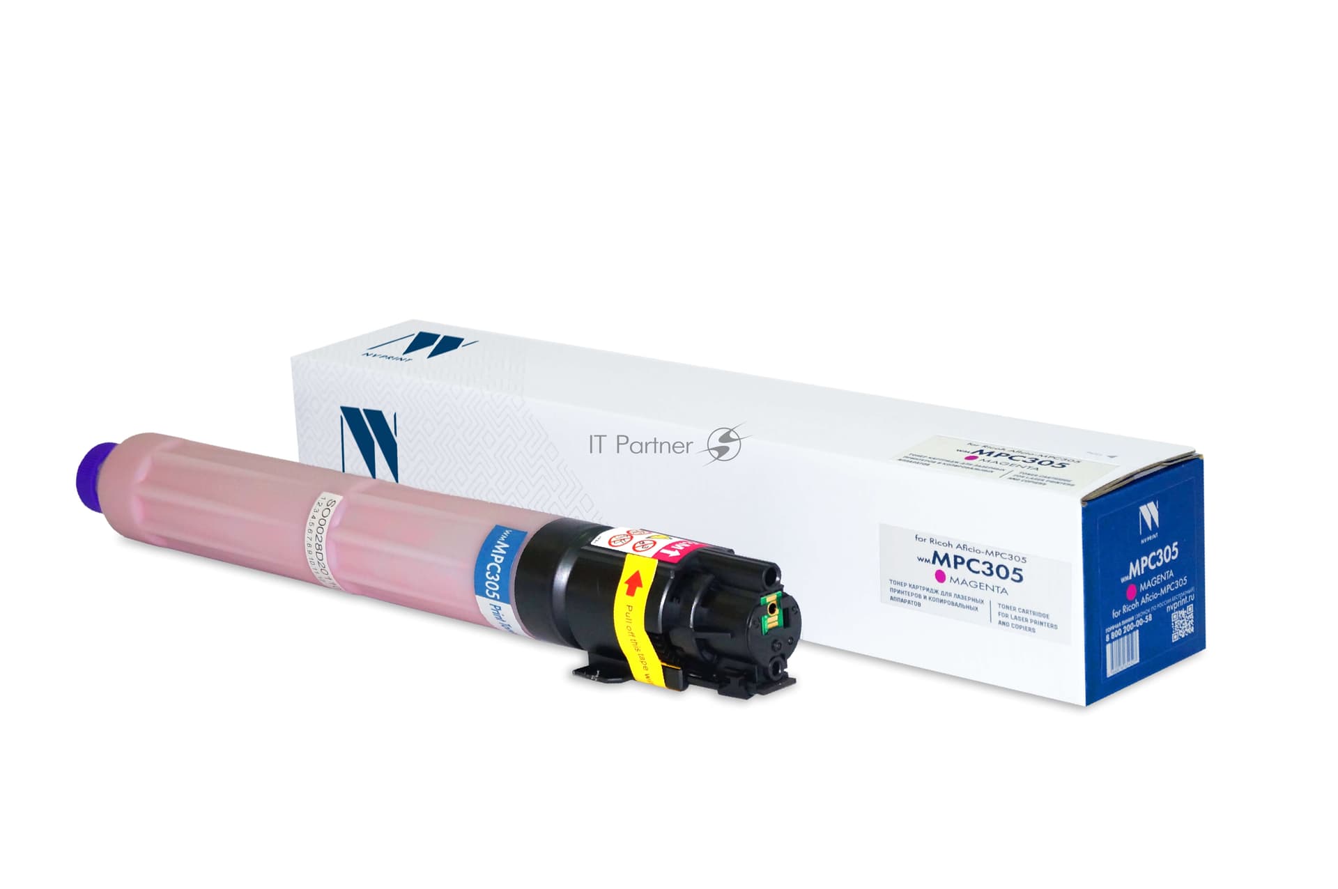 -/ Картридж NVP NV-MPC305 Magenta для Ricoh Aficio-MPC305 (4000k)