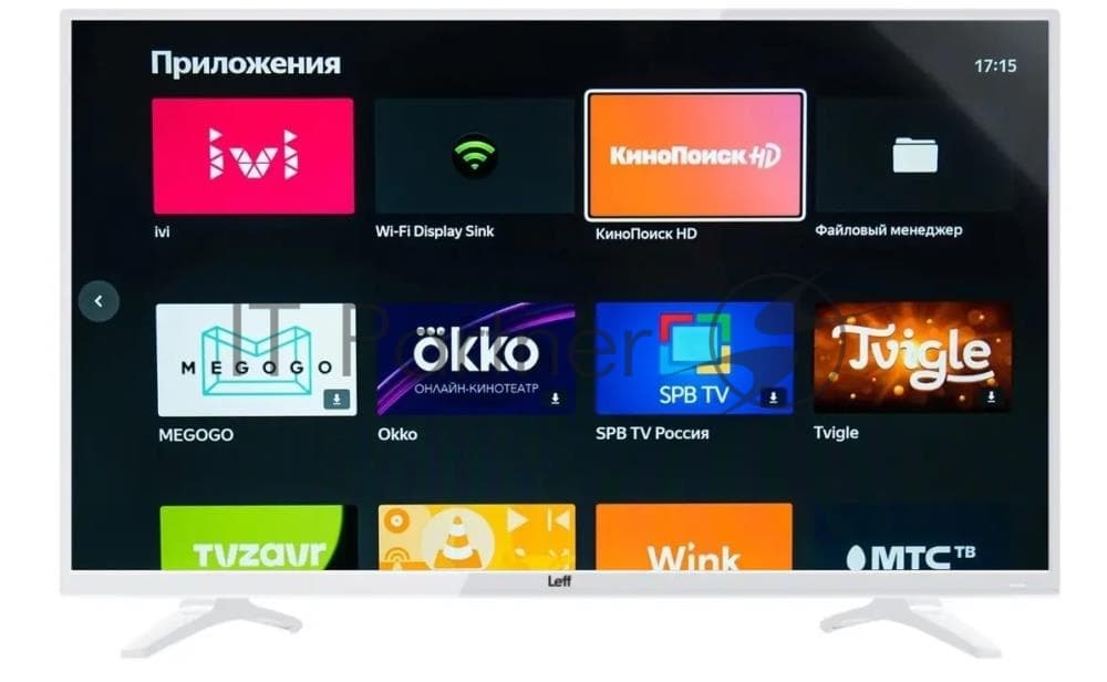 Телевизор LCD 40" FHD WHITE Ya`OS 40F541T LEFF