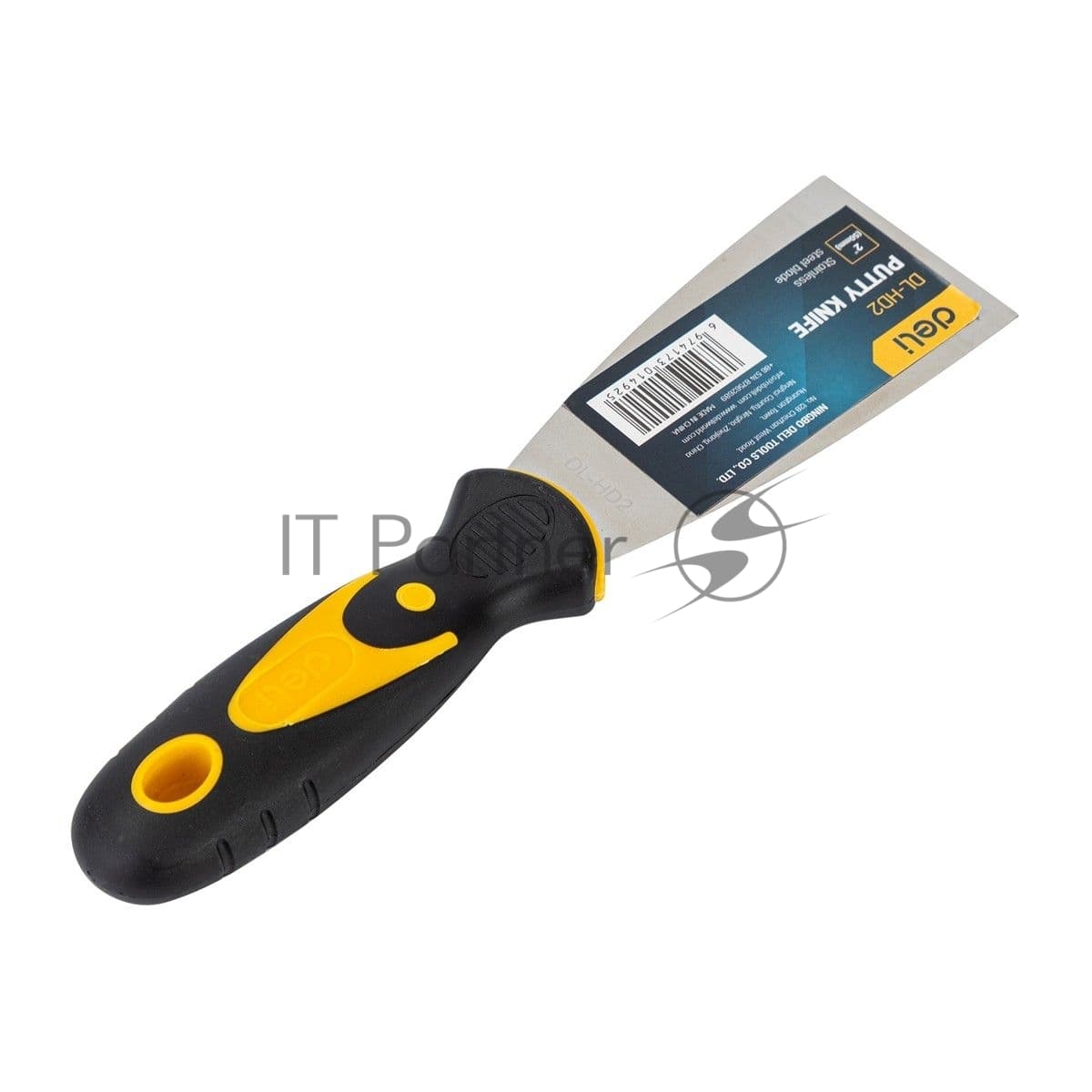 Шпатель Deli DL-HD2 210*50мм, нержавеющая сталь
