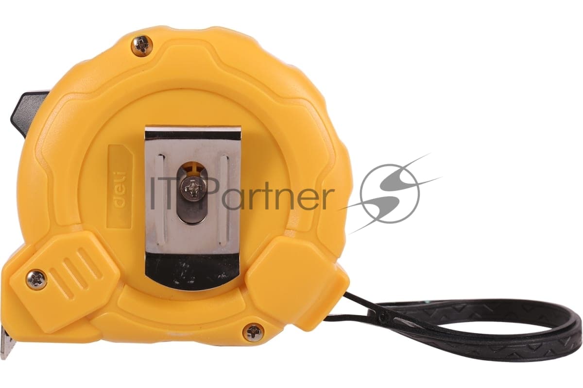 Рулетка Deli DL9075B 7,5м*25мм, метрическая, ударопрочный корпус