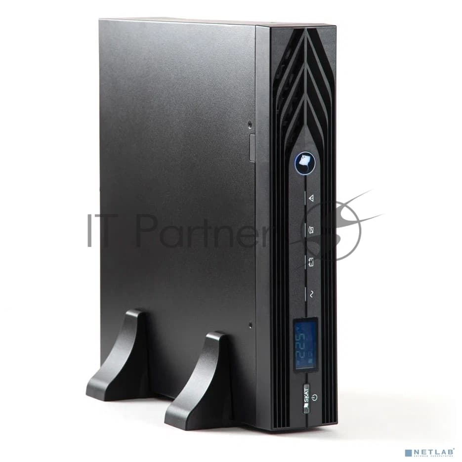 SKAT-UPS 1500 RACK исп.E ИБП 220В 50/60Гц 1350Вт 3 АКБ внешние On-Line синусоида, 8хIEC C13