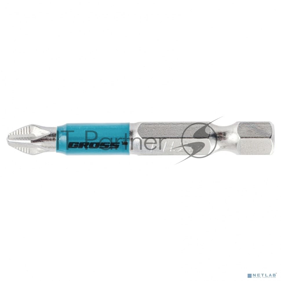 Набор бит Gross PH2х50, сталь S2, 10 шт.
