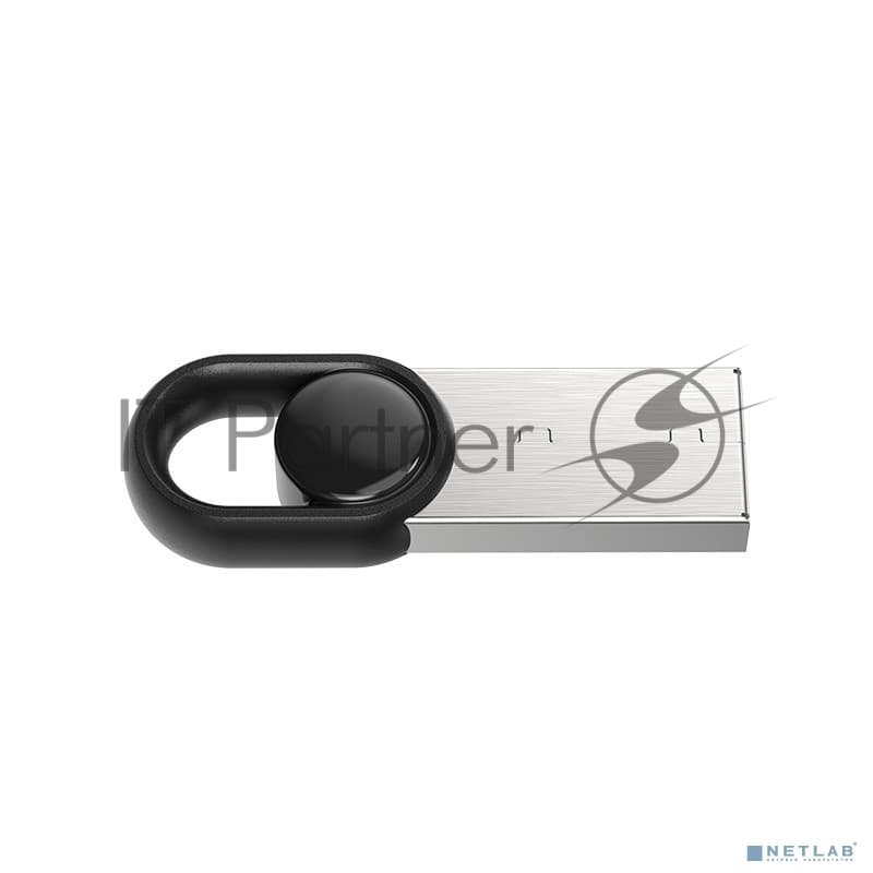 Флеш Диск Netac 64Gb UM2 NT03UM2N-064G-20BK USB2.0 серебристый/черный