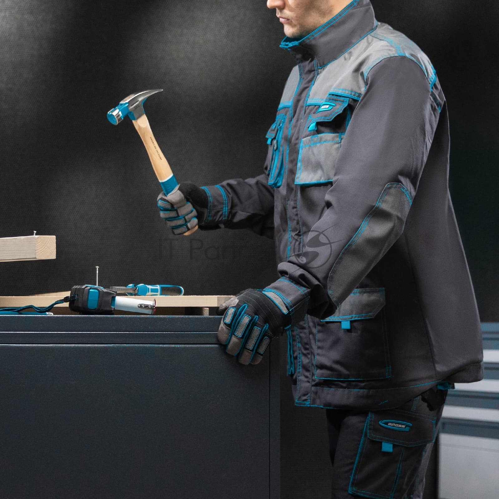 Куртка профессиональная рабочая Gross 90346 размер XXXL