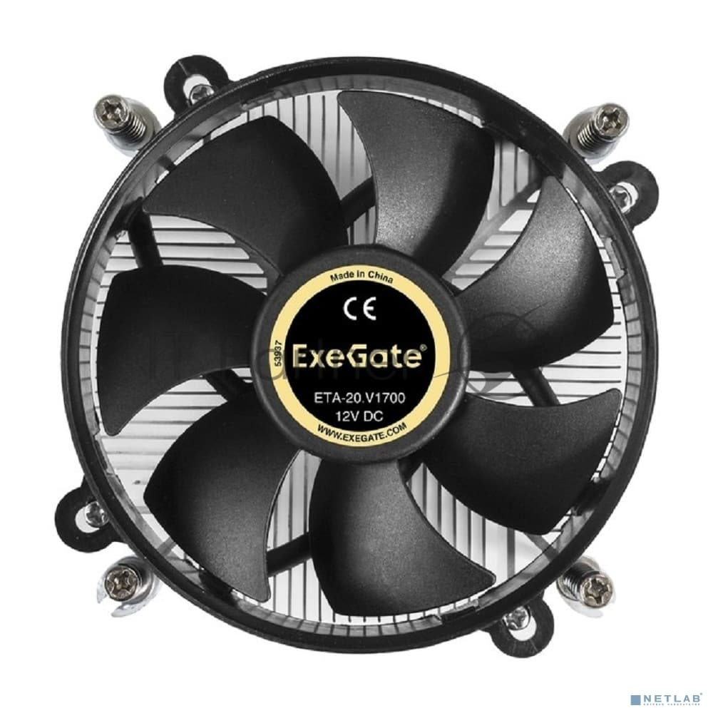 Exegate ETA-20.V1700 Кулер процессорный Intel LGA1700/1200/115x 90W
