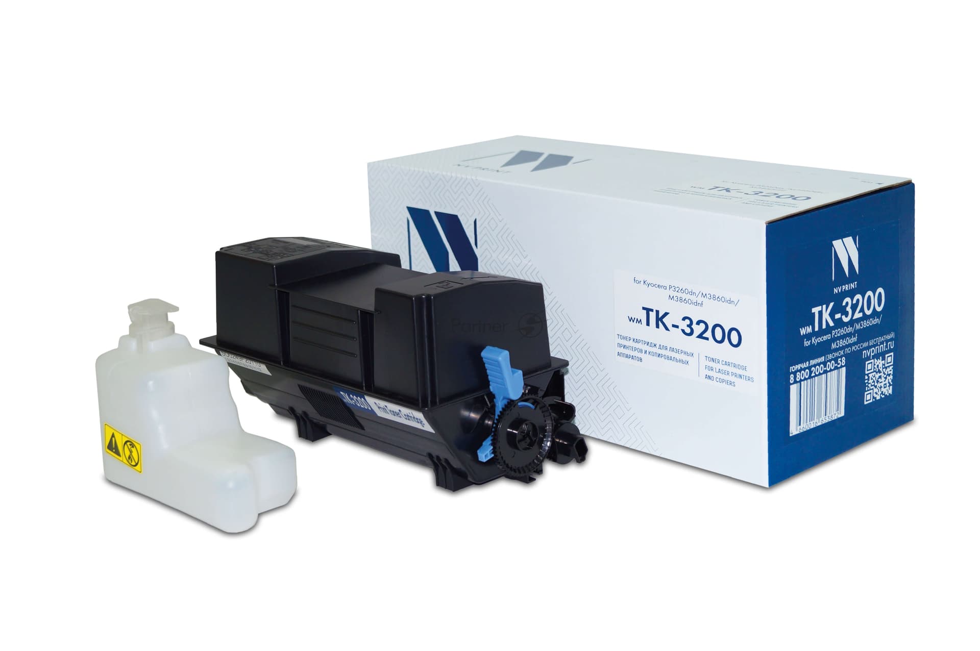 -/ Картридж NVP NV-TK-3200 для Kyocera P3260dn/M3860idn/M3860idnf (40000k)